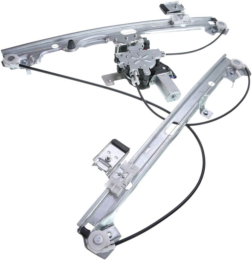 Front Right Passenger Side Power Window Regulator with Motor Assembly Pack of 2 Z43360