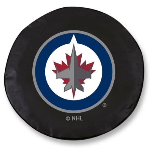 Black Vinyl Fitted Spare Car Tire Cover M2738