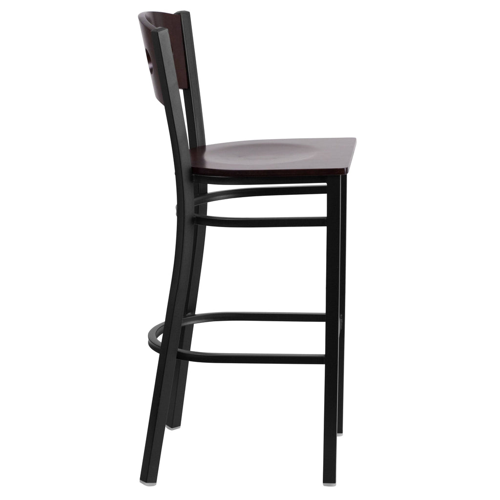 2 Pk. Metal Barstool H401