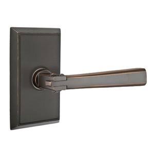 Oil Rubbed Bronze Right Handed Privacy Door Lever Z24120