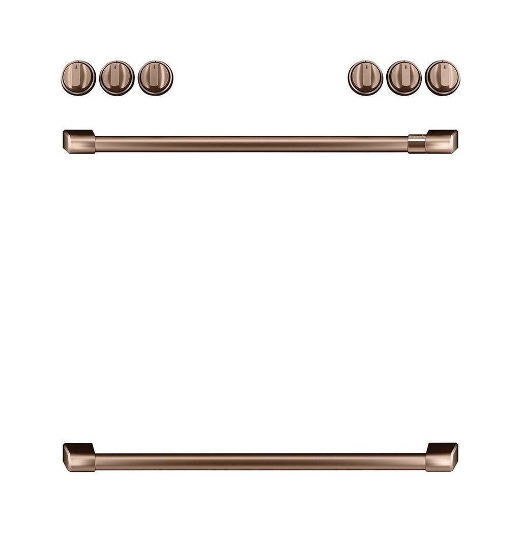 Brushed Copper Gas Knobs and Handle Kit V291639