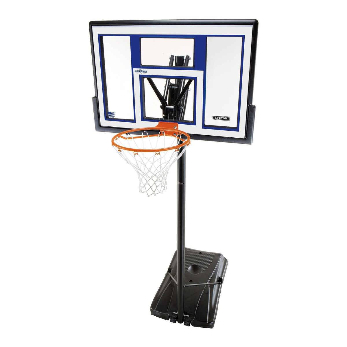 48-Inch Polycarbonate Portable Basketball Hoop E22271