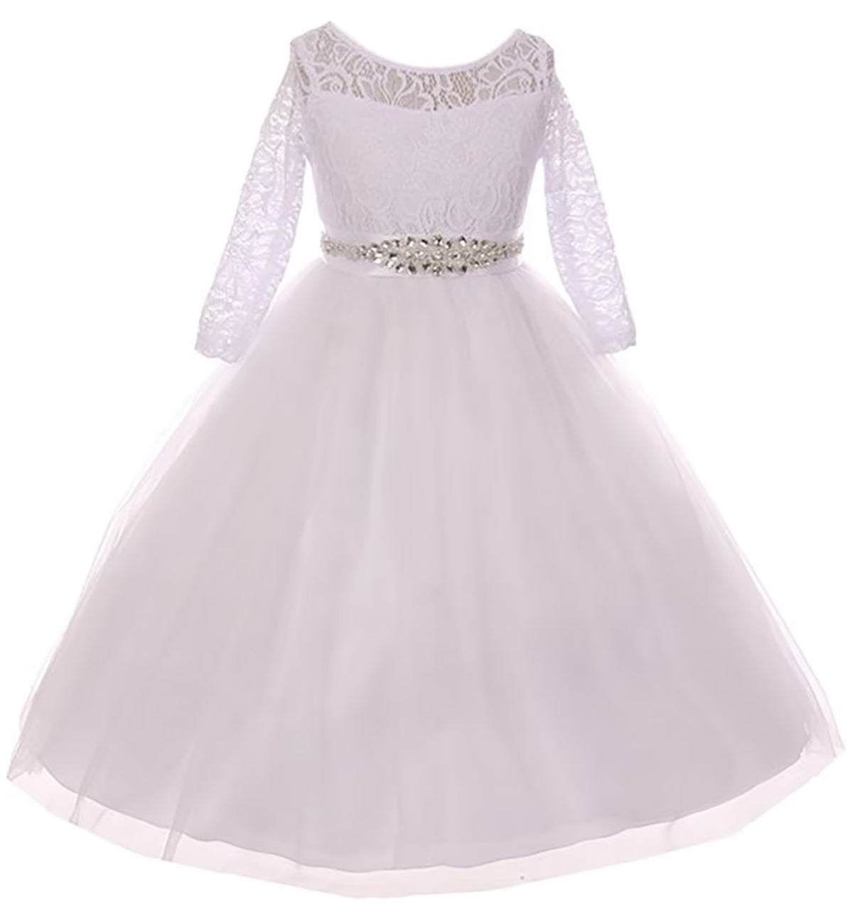White Party Girl Dress X3806