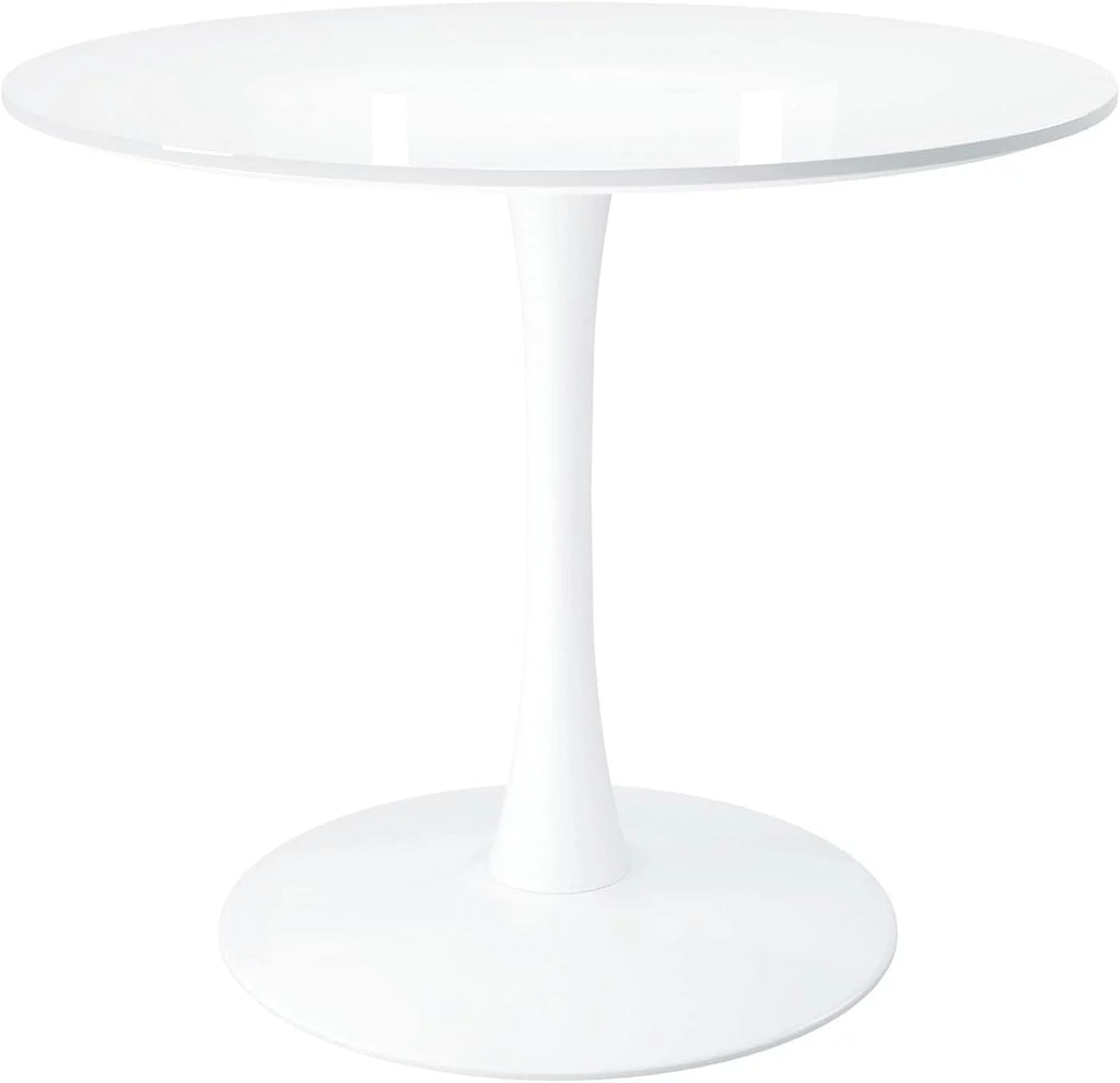 White Wood Top Dining Table C60694