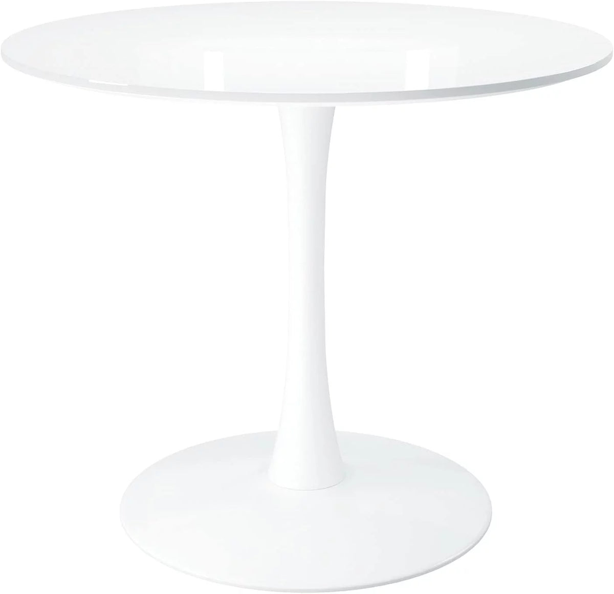 White Wood Top Dining Table C60694