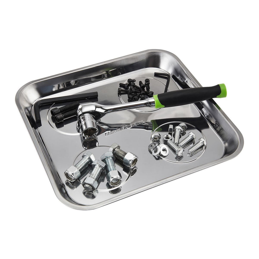 10-1/2 in. x 11-1/2 in. Magnetic Stainless Steel Parts Tray A693921