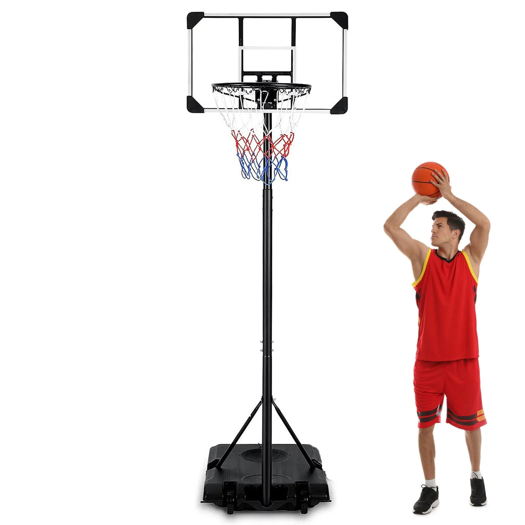 Portable PVC Basketball Hoop with Backboard B967523