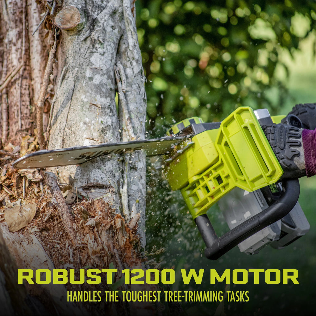 48V Cordless 16-inch Chainsaw F14143