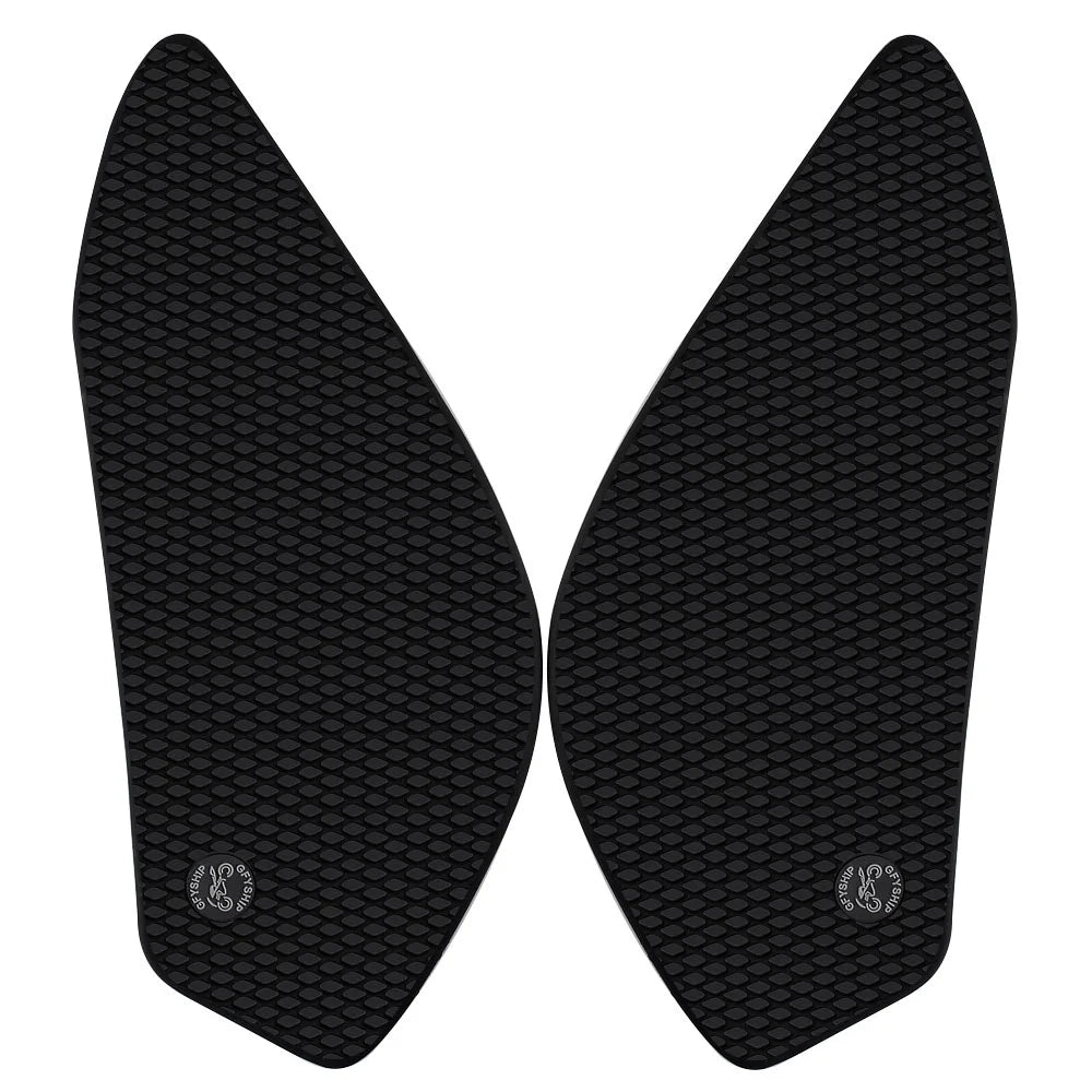 Black Motorcycle Gas Tank Pad Stickers D9562
