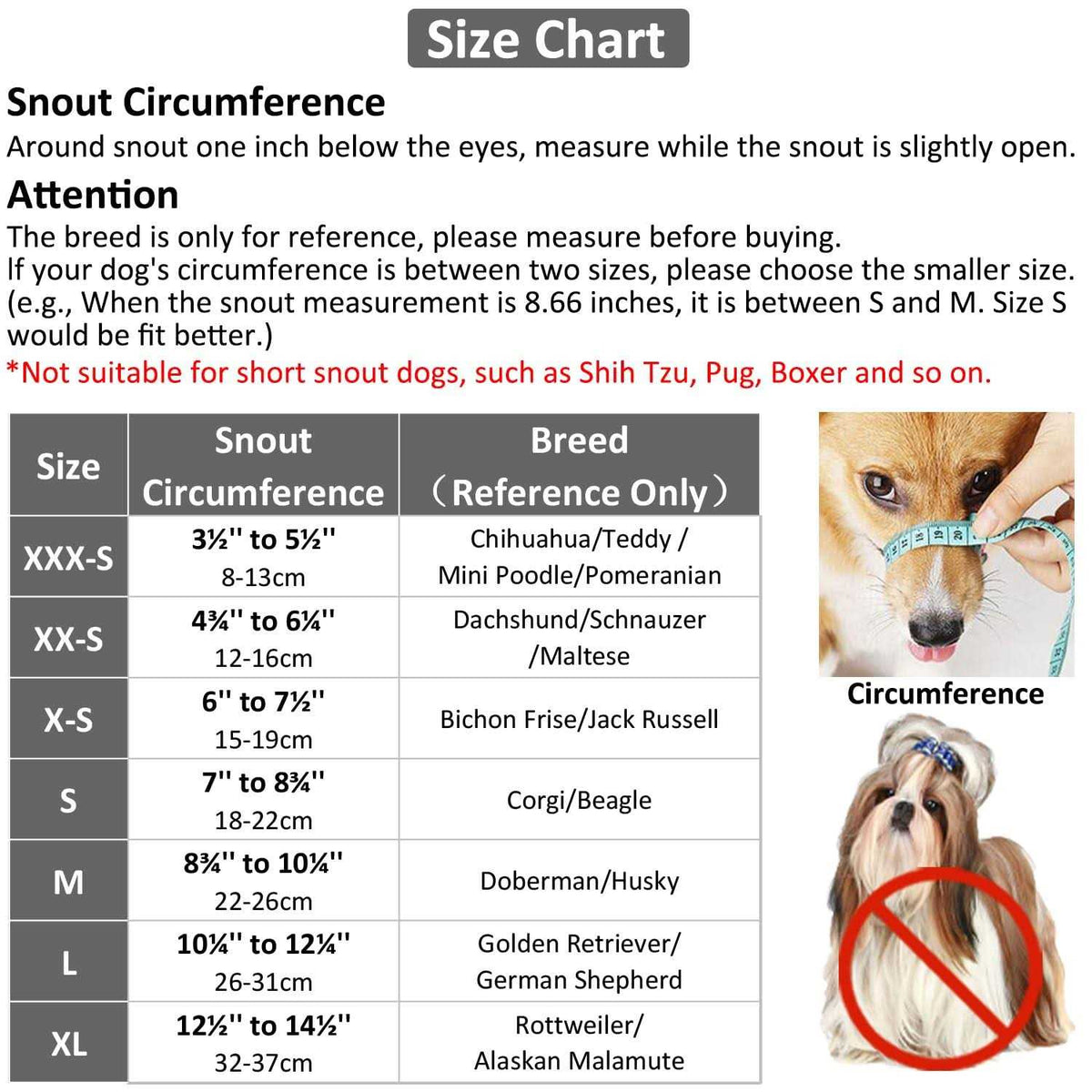Nylon Dog Muzzle U681
