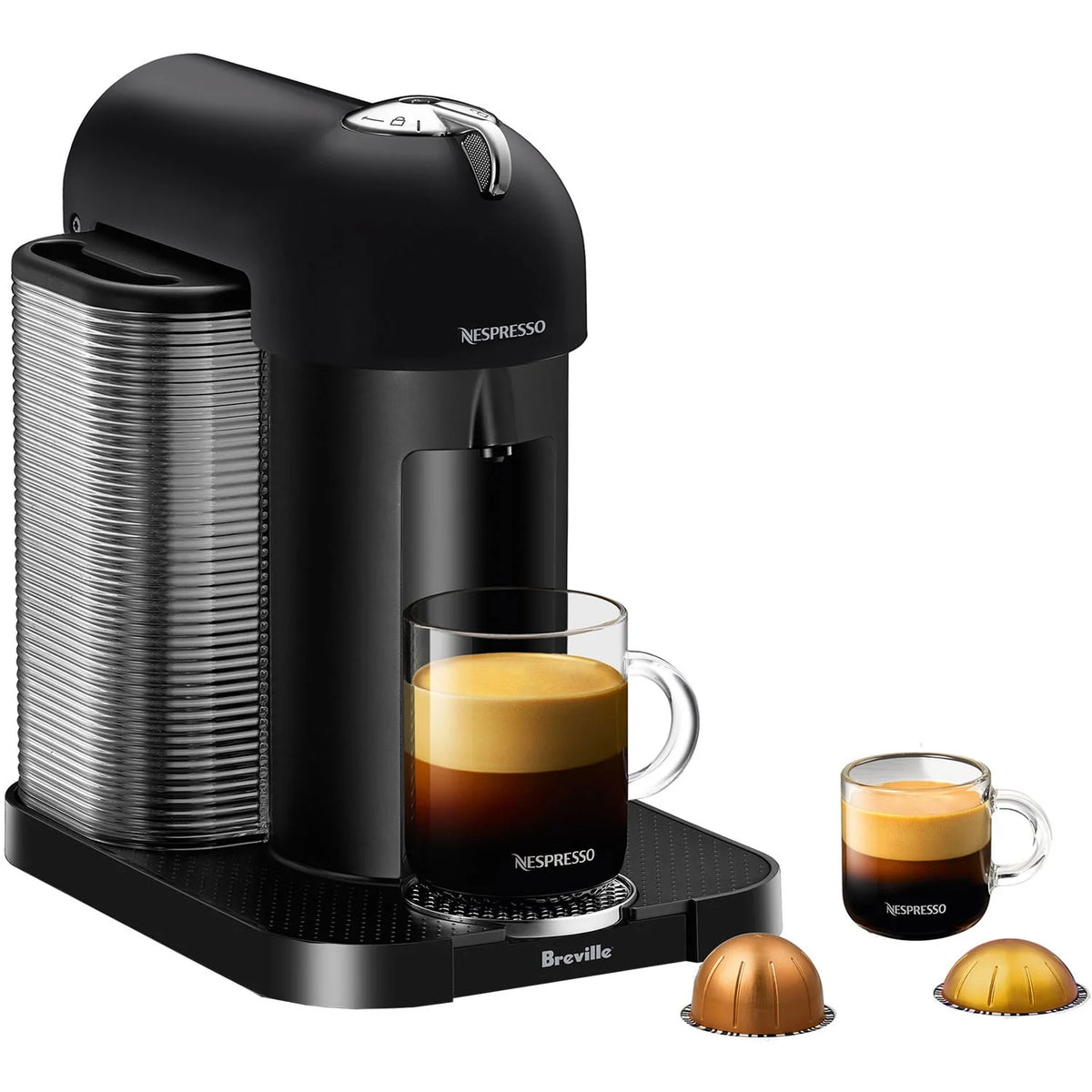 Single-Serve Coffee & Espresso Machine Matte Black R18301