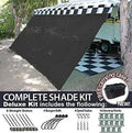 Black Motorhome Awning Shade Kit 10x15 K931959