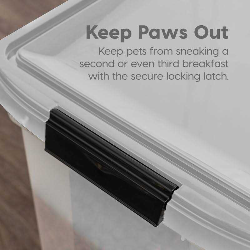 Airtight Pet Food Storage Container D49344