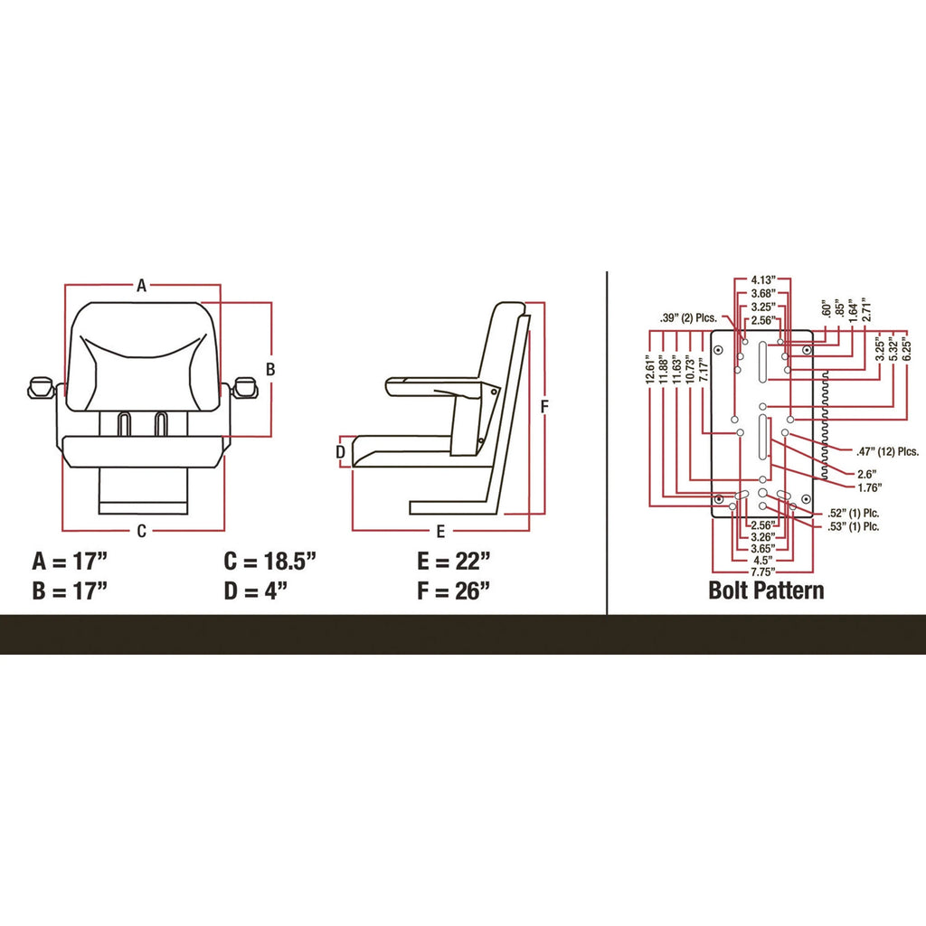 Black Seat R49452