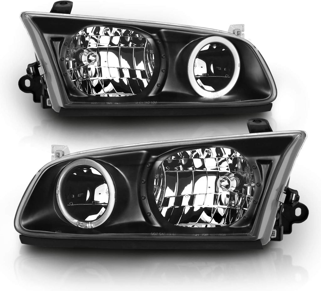 Chrome LED Halo Replacement Headlights for Toyota Camry E270