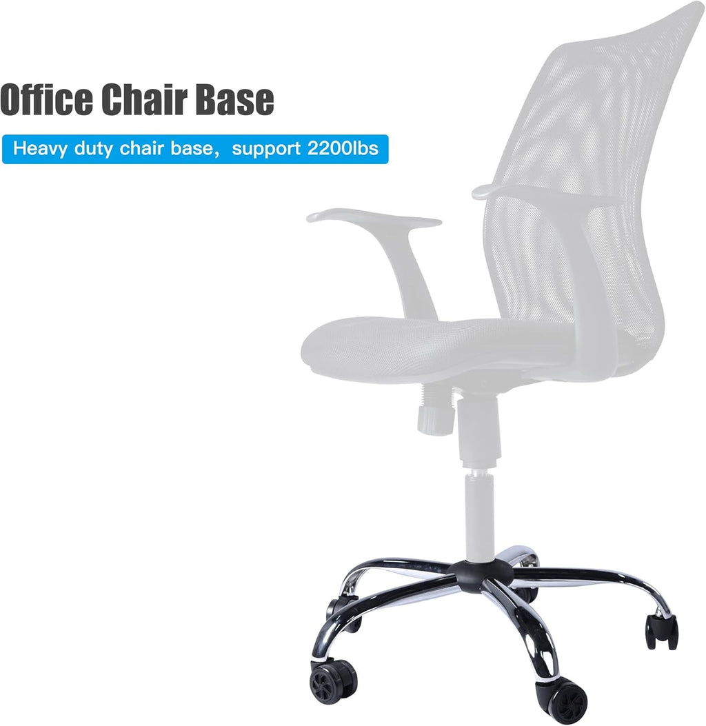 Heavy Duty Office Desk Chair Base with Casters Replacement L460765