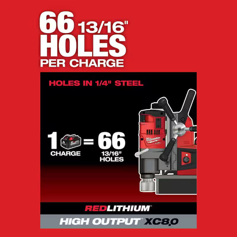 18V Lithium-Ion Brushless Cordless Magnetic Drill Kit with Two 8.0Ah Batteries G5784