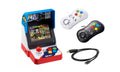White NEOGEO Mini with Two Pad Controllers and HDMI Cable M95483