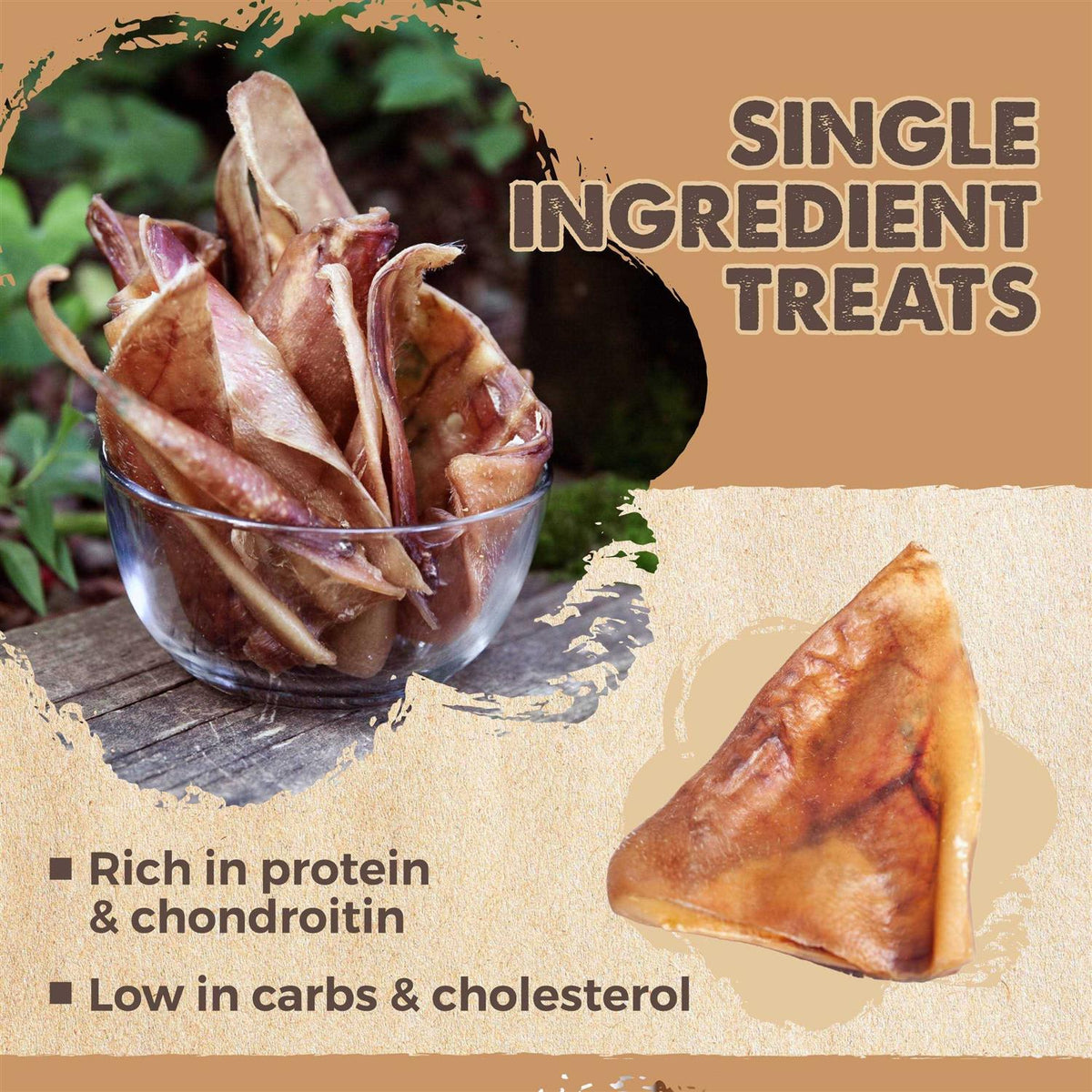 All Natural Dried Single Ingredient Dog Treats J145717