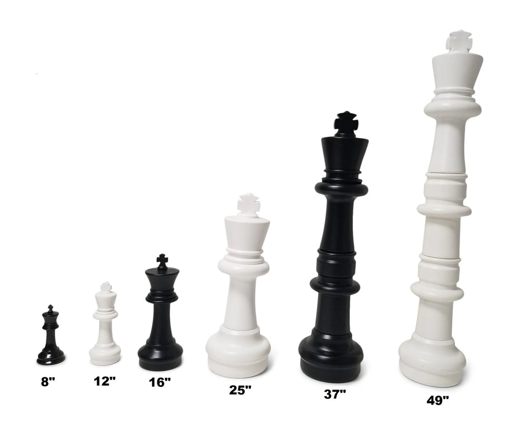 Giant Chess Set Bundle with Board & Checker Set V818454