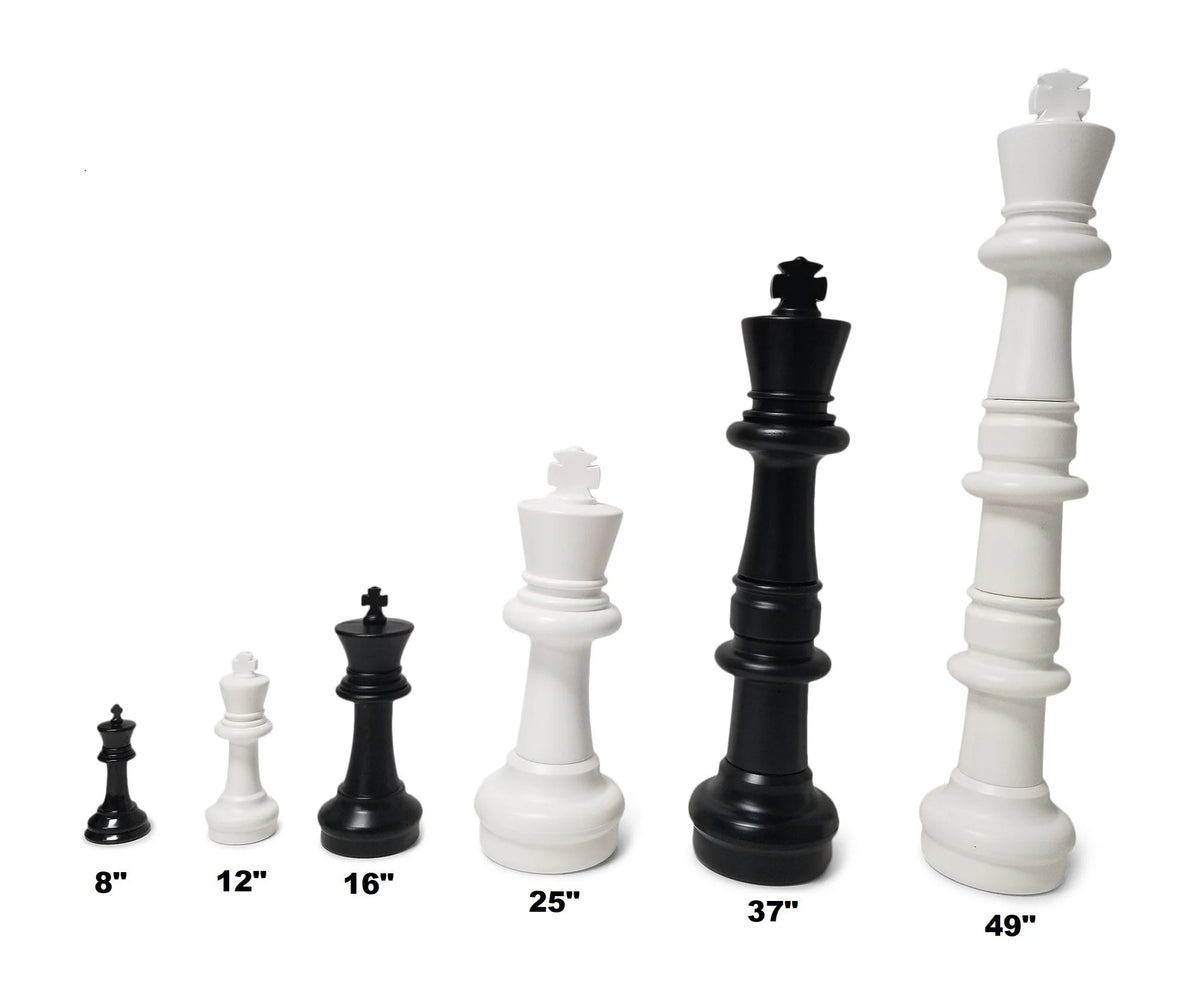 Giant Chess Set Bundle with Board & Checker Set V818454