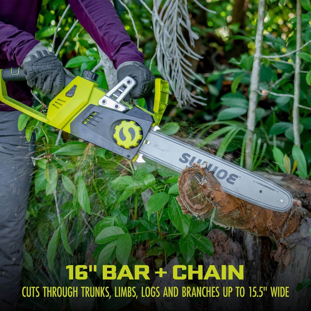 48V Cordless 16-inch Chainsaw F14143