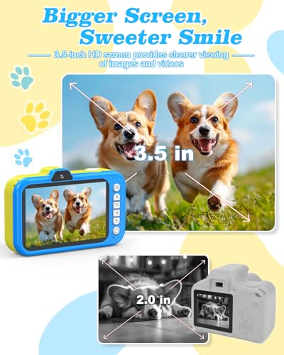 48MP 1080P Kids Digital Camera with 32GB SD Card O87955