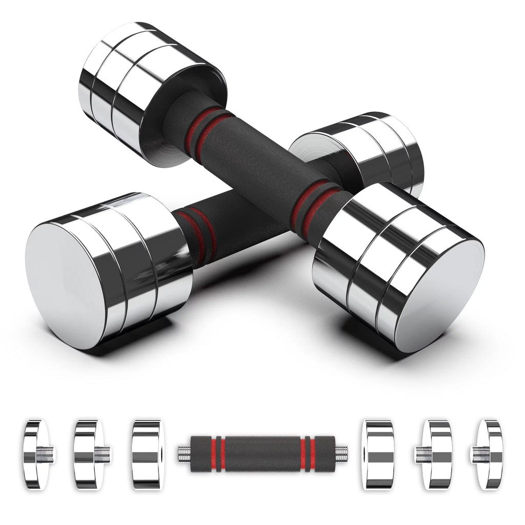Adjustable Dumbbell Set with Foam Handles C1533