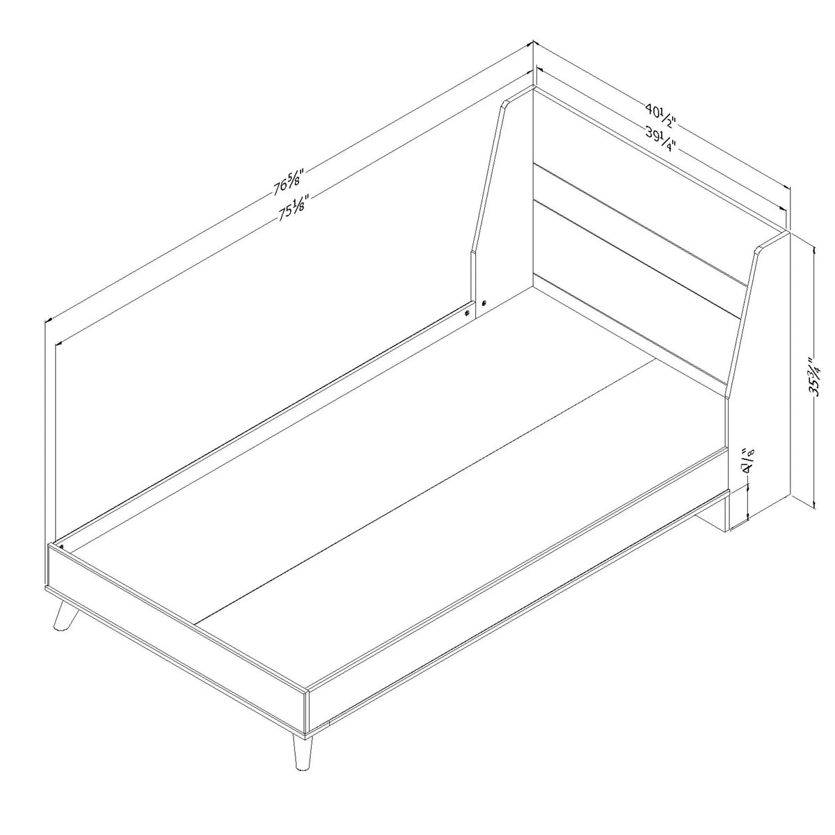 Twin Bed Z176371