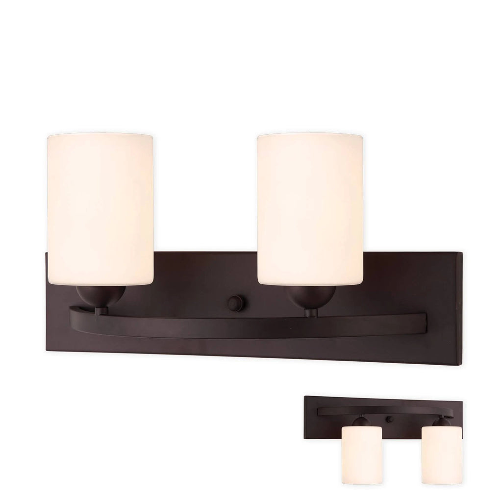 Oil Rubbed Bronze 2 Light Vanity J6387