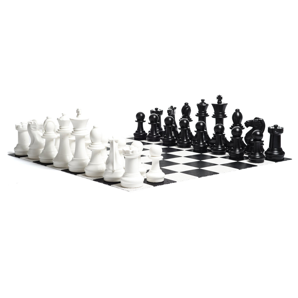 Giant Chess Set Bundle with Board & Checker Set V818454