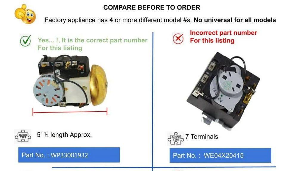 Dryer Timer with Chime E793