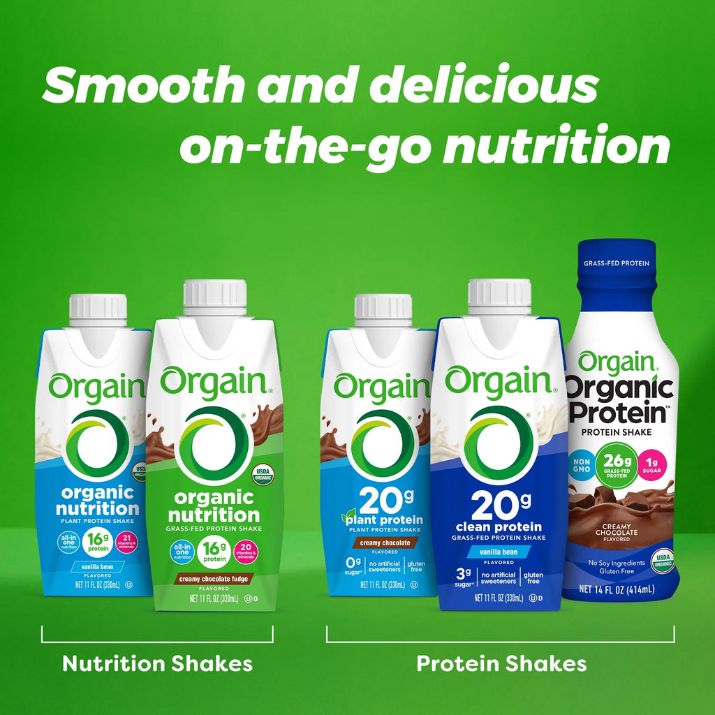 Grass Fed Protein Shake Vanilla Bean 11oz 12ct H529563