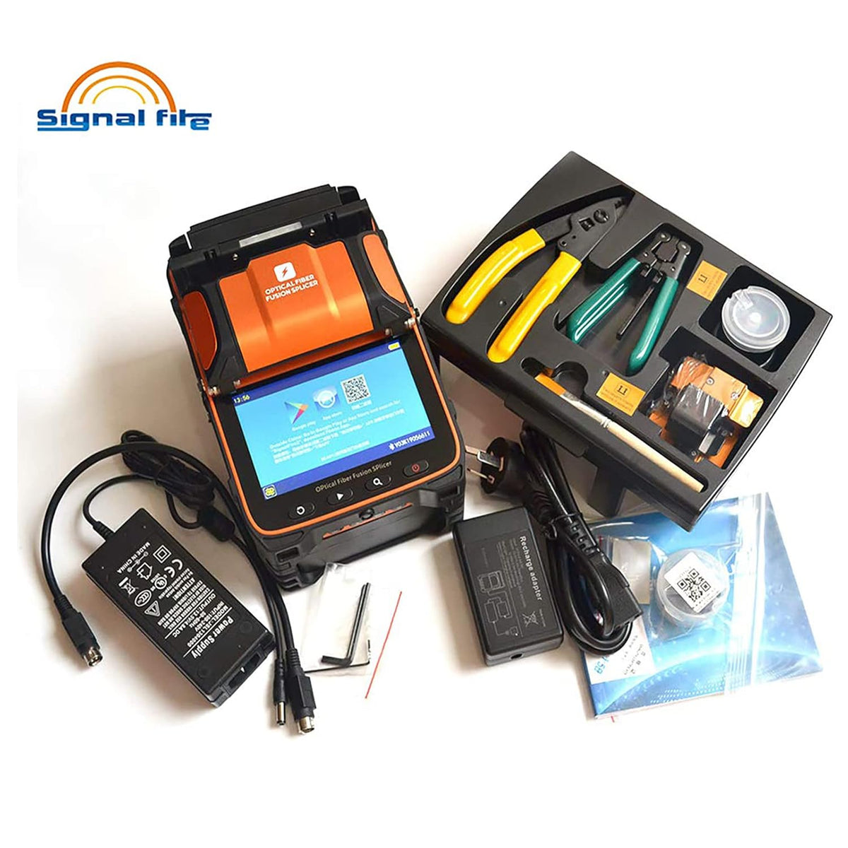 Optical Fiber Fusion Splicer Kit with Heating Machine I93006