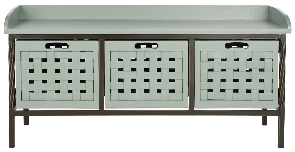 3 Drawer Wooden Storage Bench C880