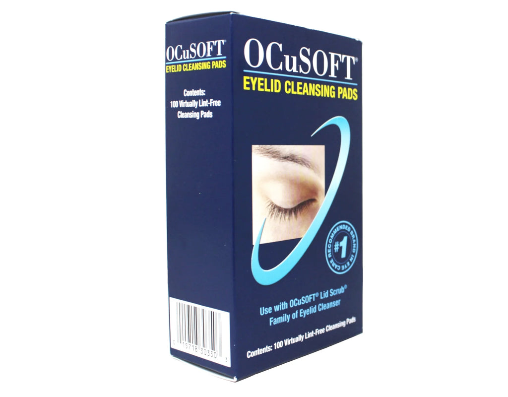 Eye Lid Cleansing Pads, 100 Ea, 6 Pack J310908