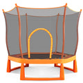 Toddlers Trampoline with Safety Enclosure Net and Ball Pit R69151