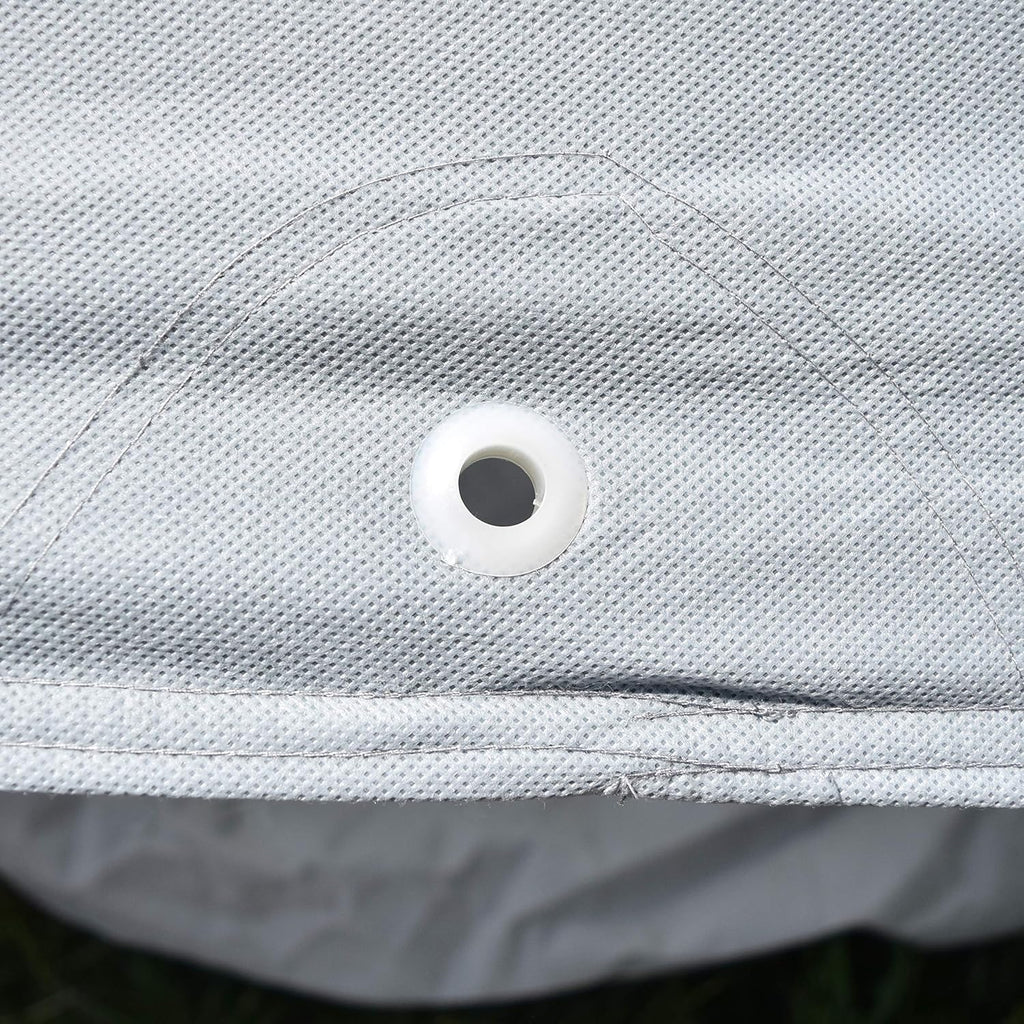 Gray Pack of 2 Water Resistant Car Cover T830684