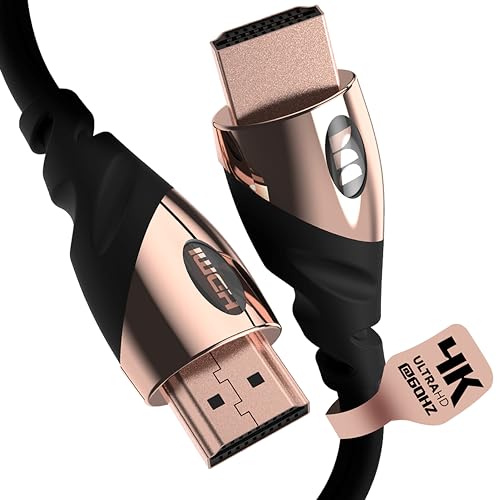 Rose Gold 4K Ultra HD HDMI Cable 6 FT U201531