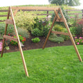 Western Red Cedar A-Frame Swing Stand M540872