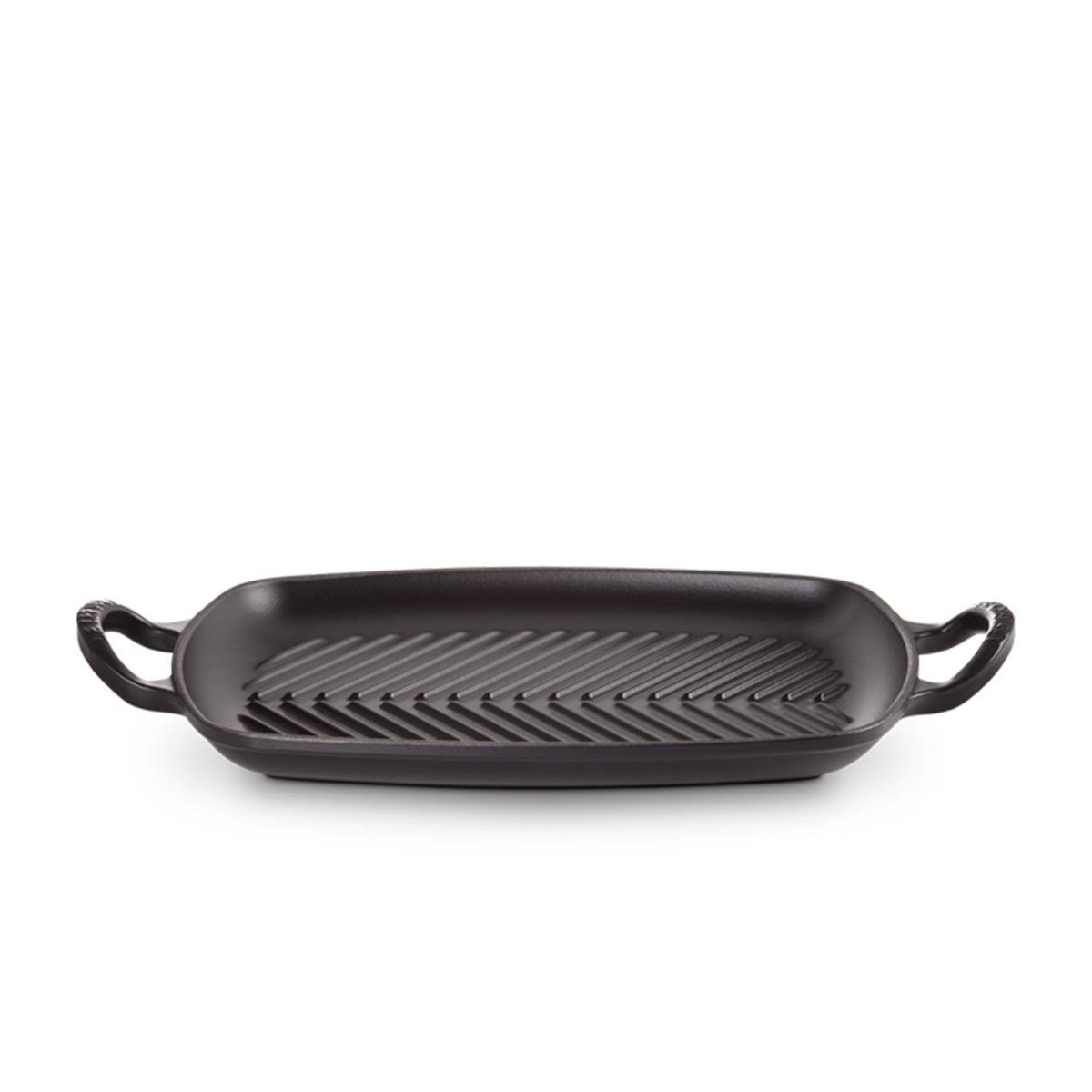 Satin Black Cast Iron Rectangular Grill X836
