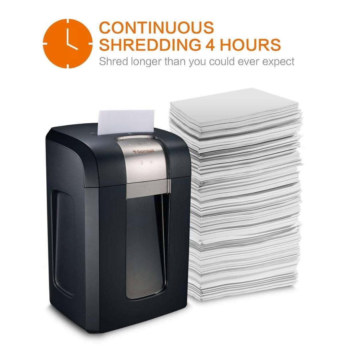 18-Sheet Cross-Cut Heavy Duty Shredder with 240 Minutes Running Q2843