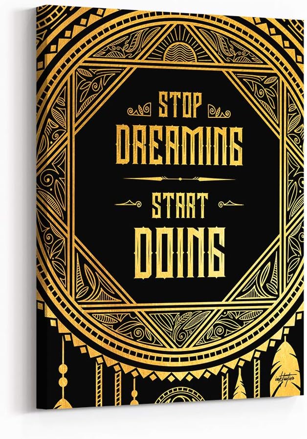 16 x 12 Inches Motivational Canvas Print X722