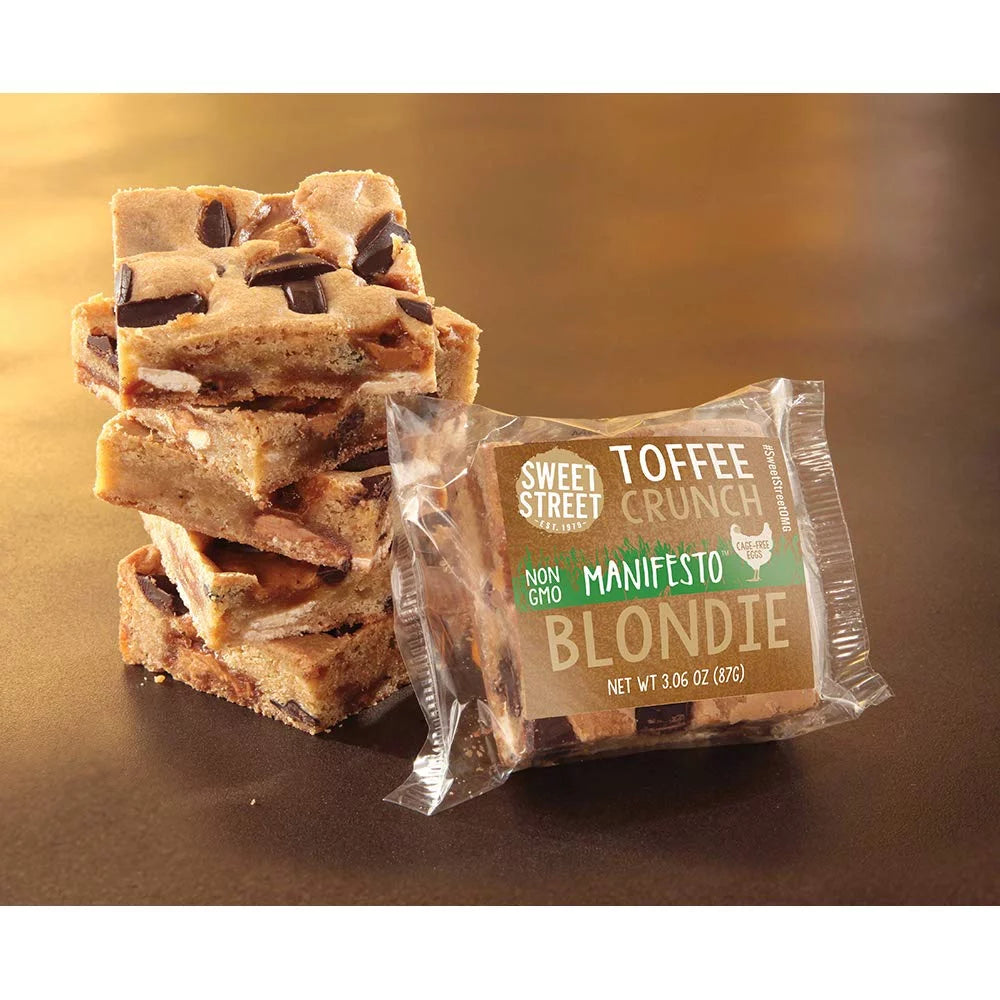 Individually Wrapped Toffee Crunch Blondie 8 Count W406035