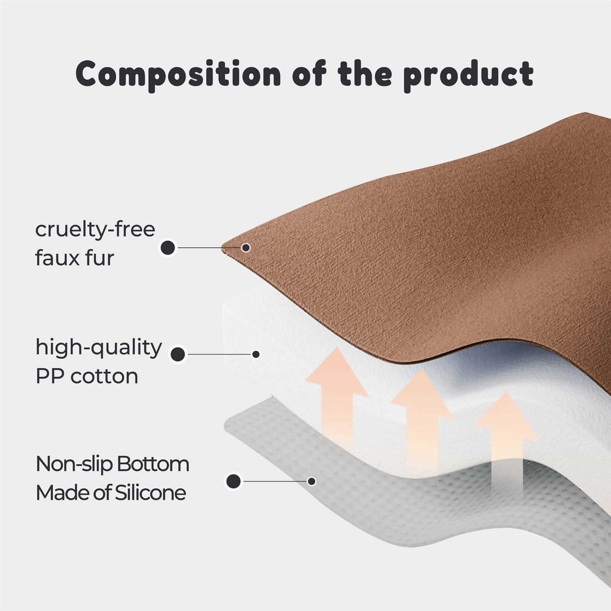 Calming Dog Sofa Cover Bed Faux Fur Pet Couch Protector Y90430