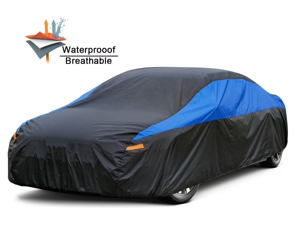 Blue All Weather Waterproof Car Cover Z27967