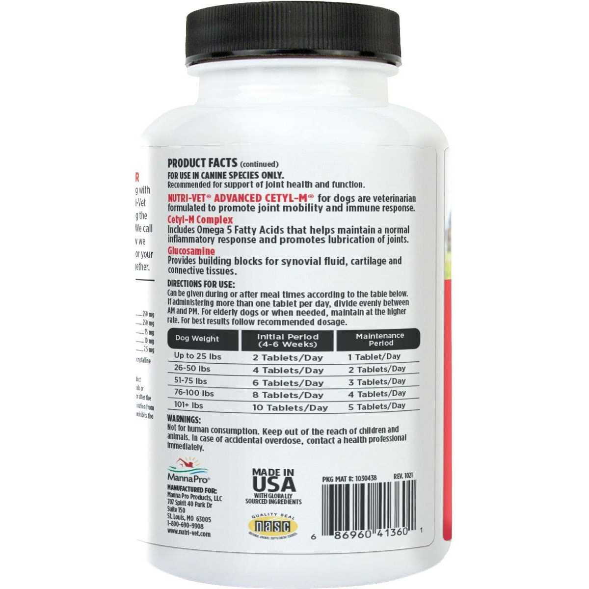 Joint Action Formula for Dogs A328