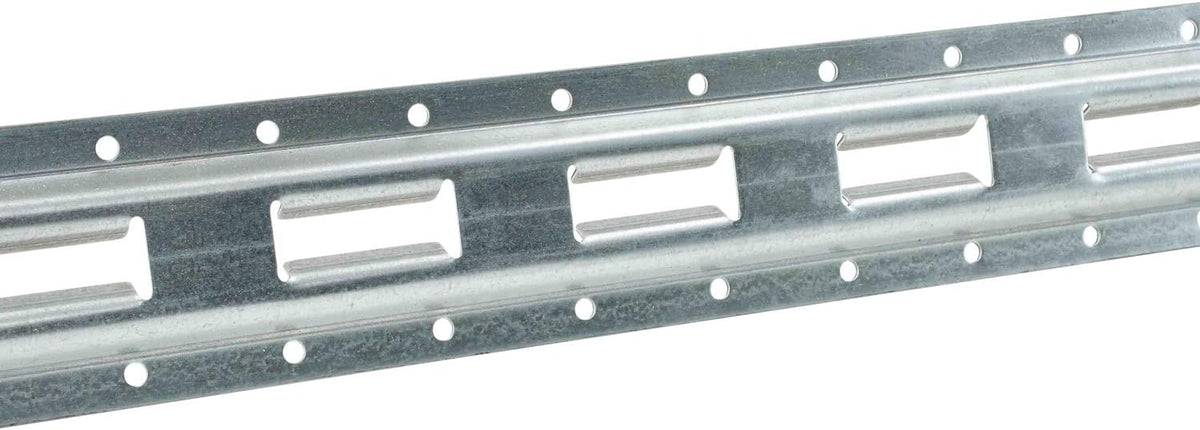 8 Pack 5' Vertical E-Track Galvanized Steel Tie-Down Rail D131