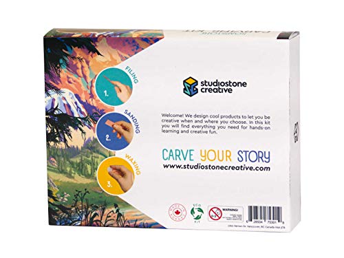 DIY Arts & Crafts Carving Kit Soapstone K735