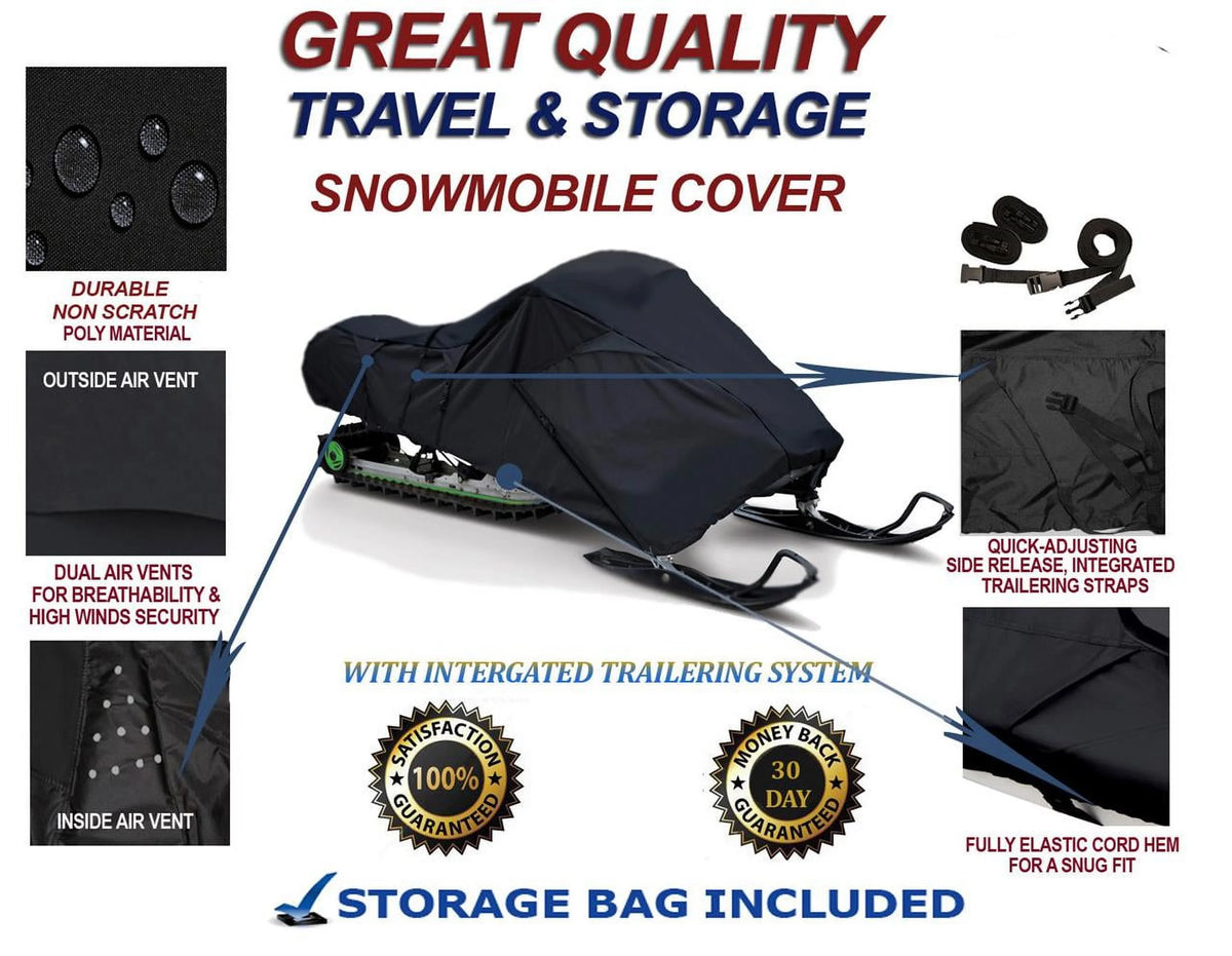 300D Snowmobile Travel and Storage Cover J96805